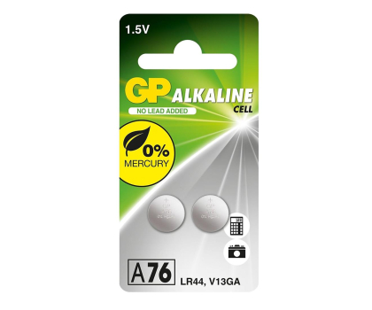 Bateria lub akumulatorek GP Alkaliczne baterie guzikowe AG13/LR44 1,5V (2 sztuki)